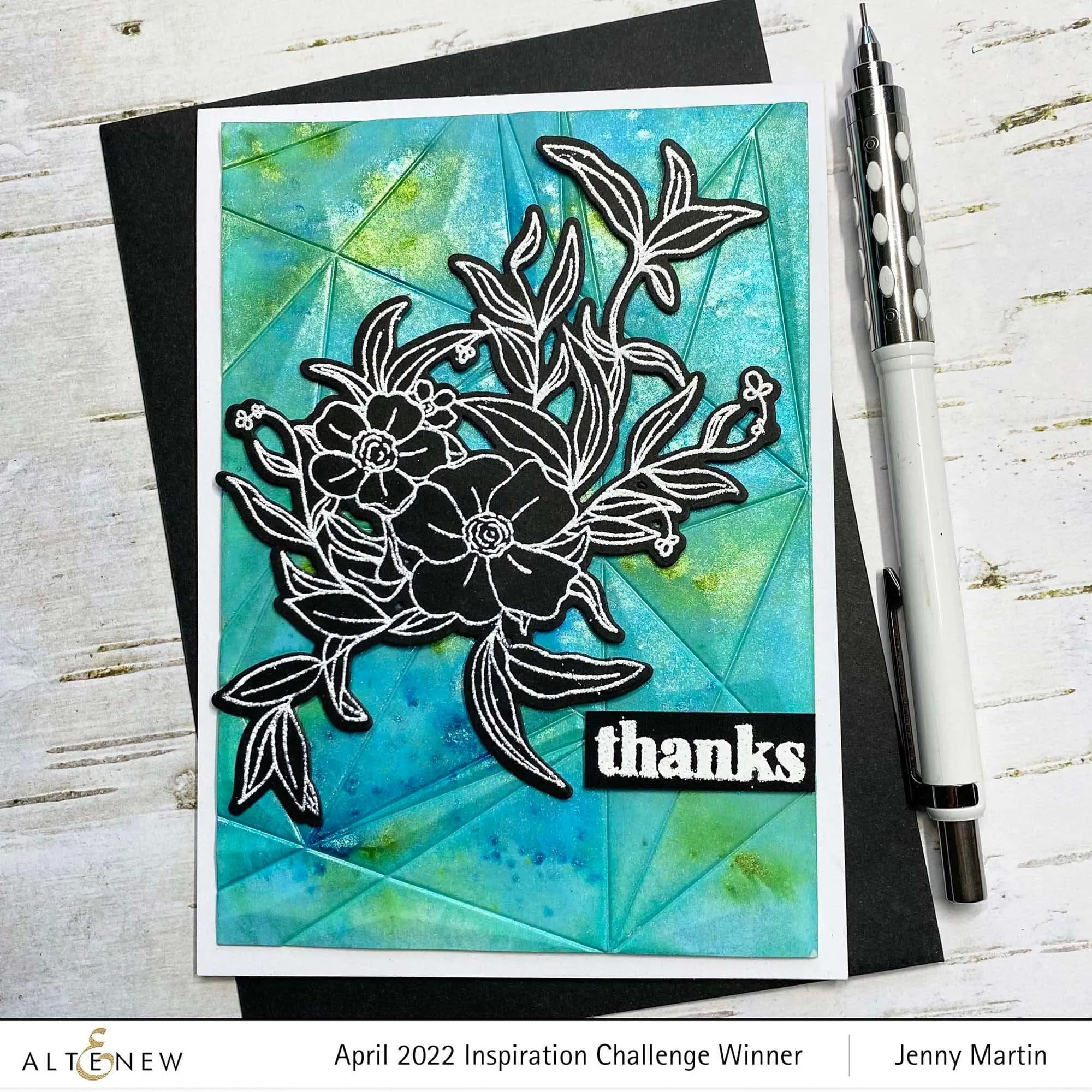 Gem Pattern 3D Embossing Folder