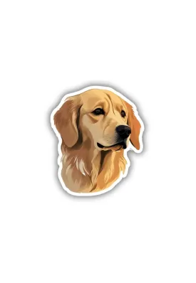 Golden Retriever Sticker