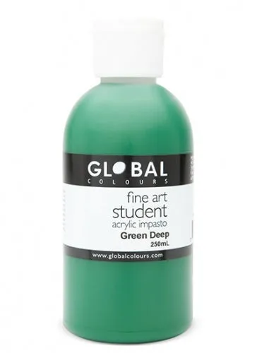 Green Deep Acrylic Paint - 250ml