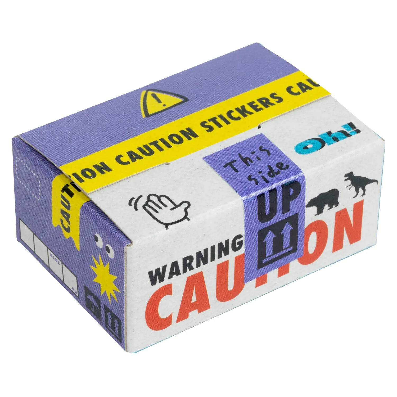 Haco Stickers Box of Seal Stickers [Attention/Caution]