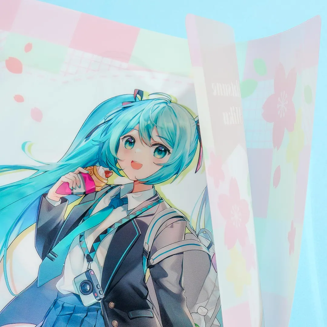 Hatsune Miku Kyoto School Trip Clear Folder