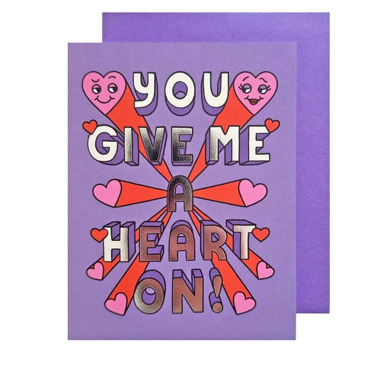 Heart On Card