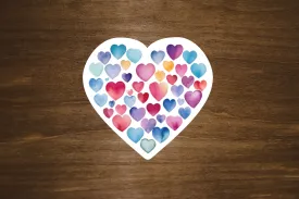 Heart Vinyl Sticker