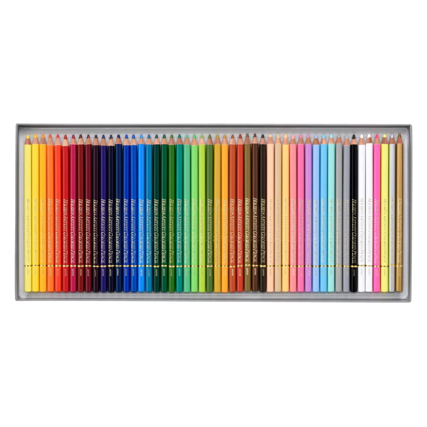 Holbein Artists' Colored Pencil Set of 50 - Basic