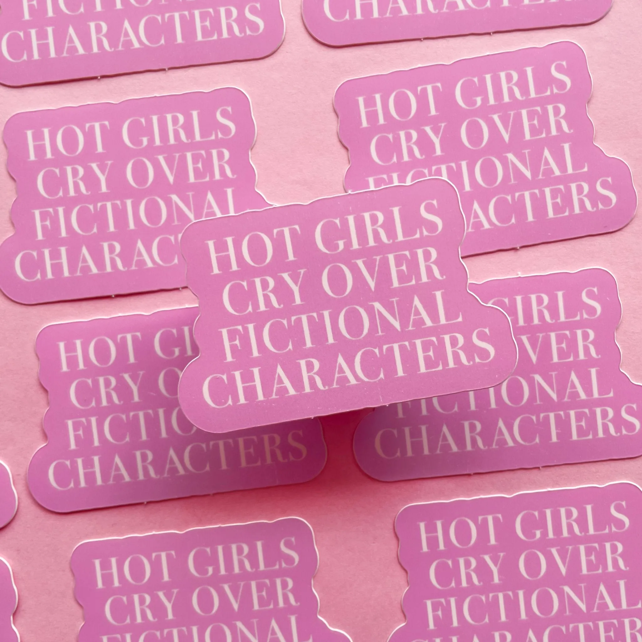 Hot Girls Cry Sticker