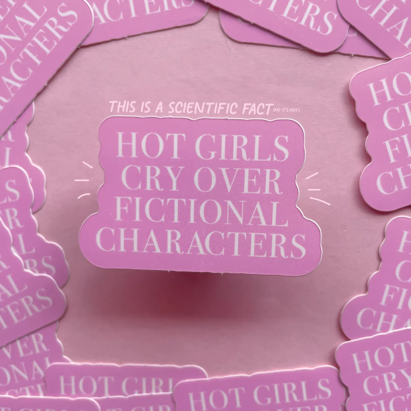 Hot Girls Cry Sticker