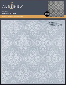 Intricate Tiles 3D Embossing Folder