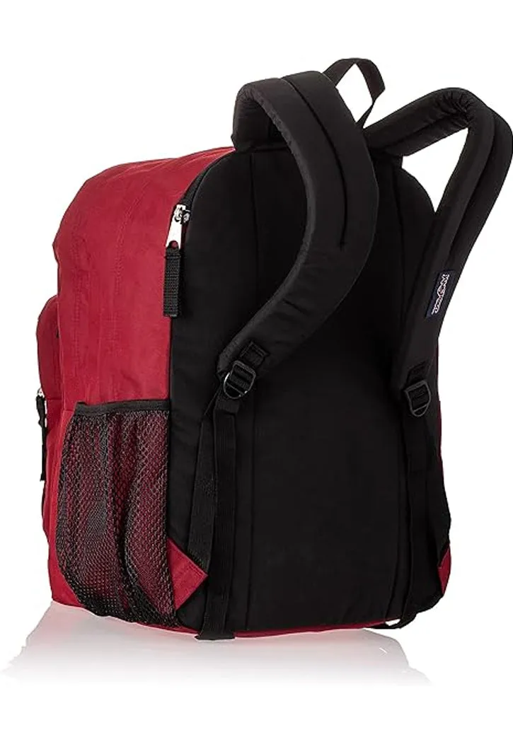 JANSPORT BIG STUDENT W/LAPTOP SLEEVE BACKPACK 19 VIKING RED حقيبة ظهر جان سبورت