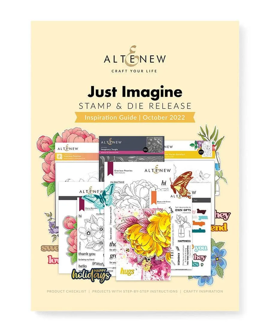 Just Imagine Stamp & Die Release Inspiration Guide (Ebook)