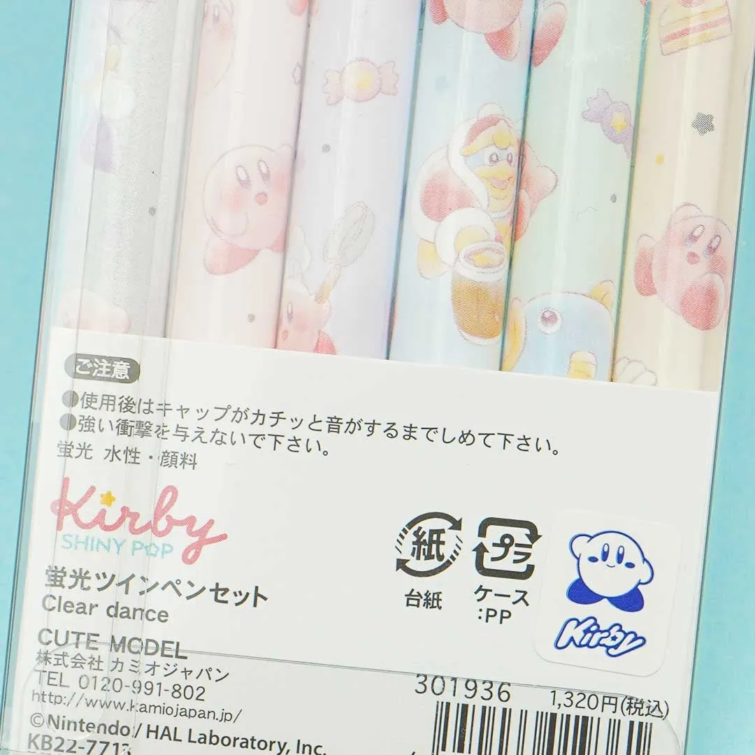 Kirby Clear Dance Highlighter Pen Set