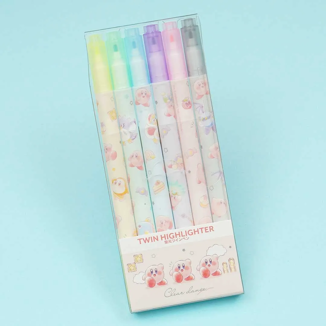 Kirby Clear Dance Highlighter Pen Set