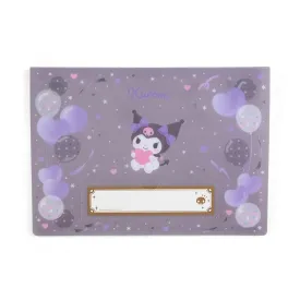 Kuromi Ticket File Folder