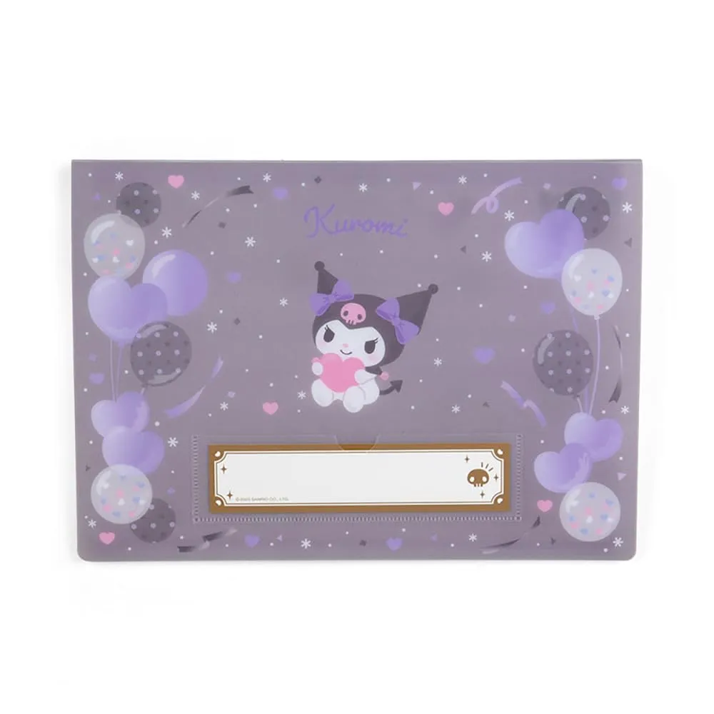 Kuromi Ticket File Folder