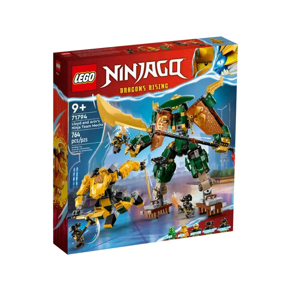 LEGO® NINJAGO® Lloyd and Arin’s Ninja Team Mechs