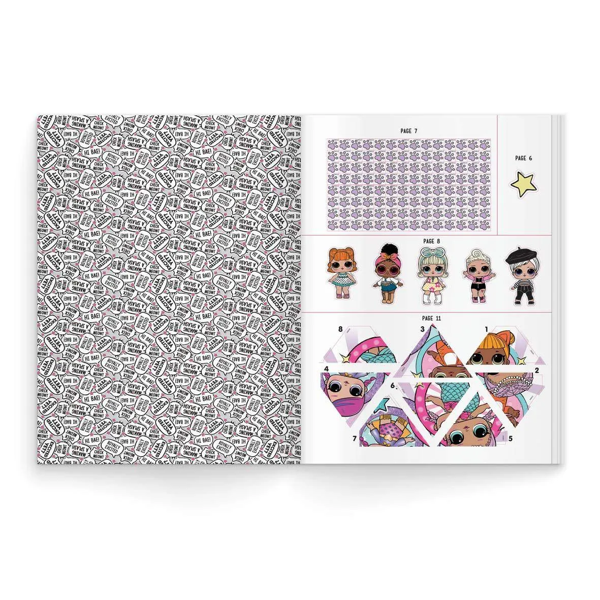 L.O.L. 1000 Sticker Book