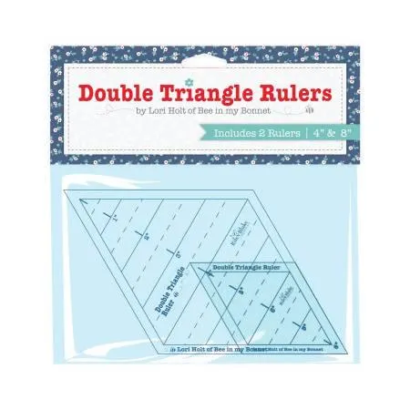 Lori Holt Double Triangle Ruler Set (2 Pieces)