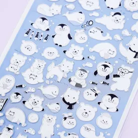 Love Arctic Stickers