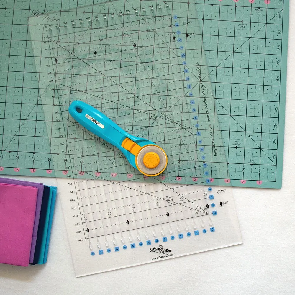 Love Sew Slotted Rulers