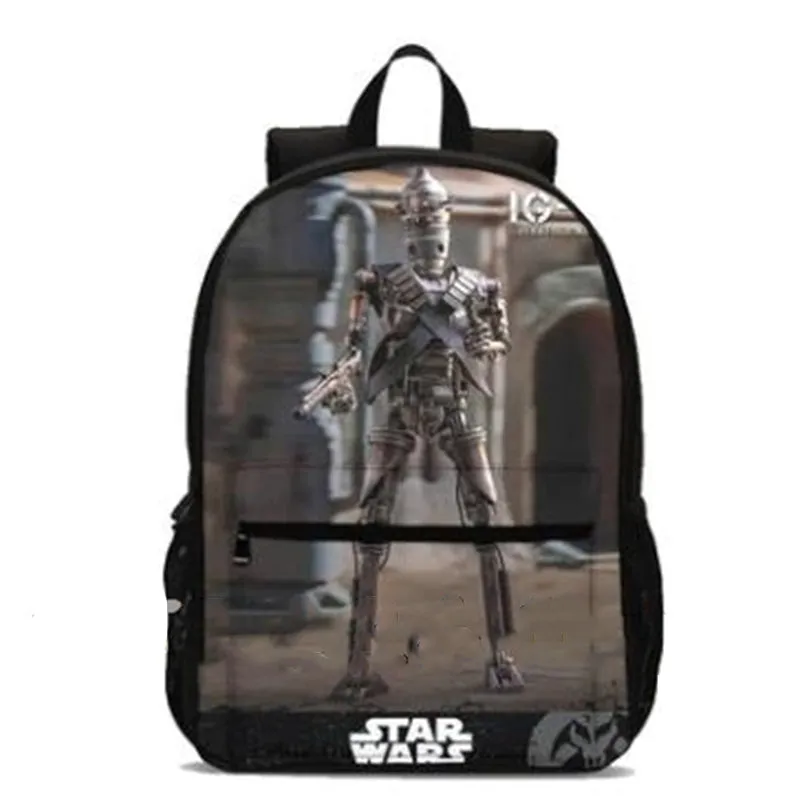 Mandalorian Print USB Charging Backpack