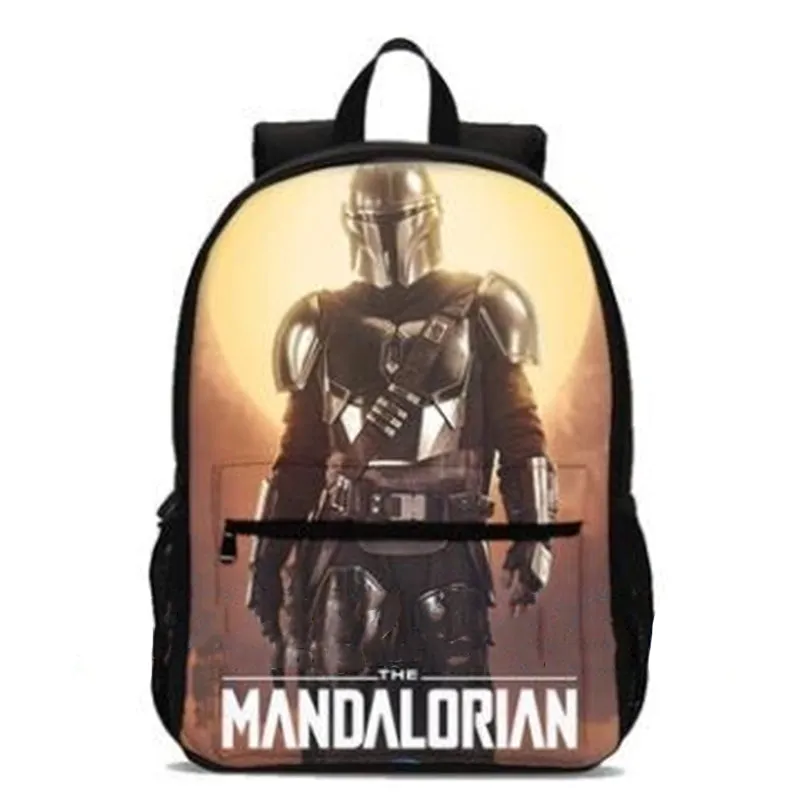 Mandalorian Print USB Charging Backpack