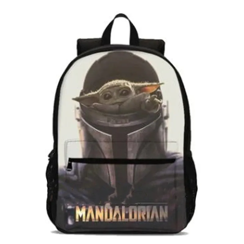 Mandalorian Print USB Charging Backpack