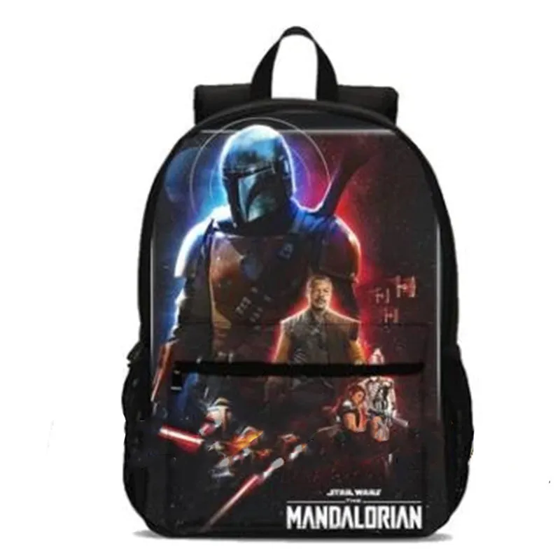 Mandalorian Print USB Charging Backpack