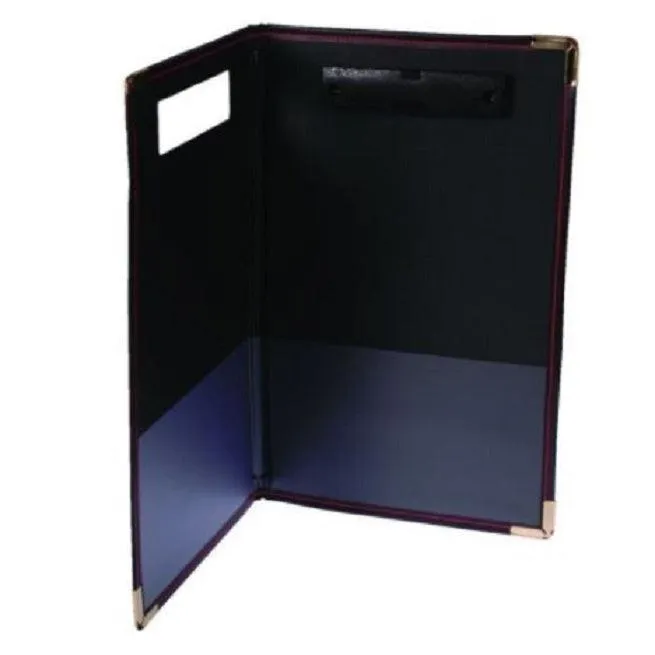 Marbig Supertuff Clipboard Double Reinforced Edges Foolscap Black Pack 12