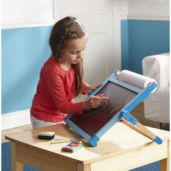 Melissa & Doug Deluxe Double-Sided Tabletop Easel