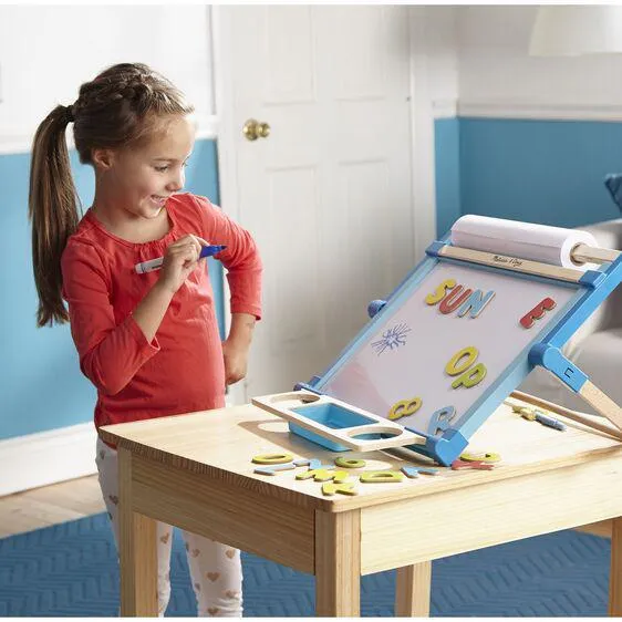 Melissa & Doug Deluxe Double-Sided Tabletop Easel