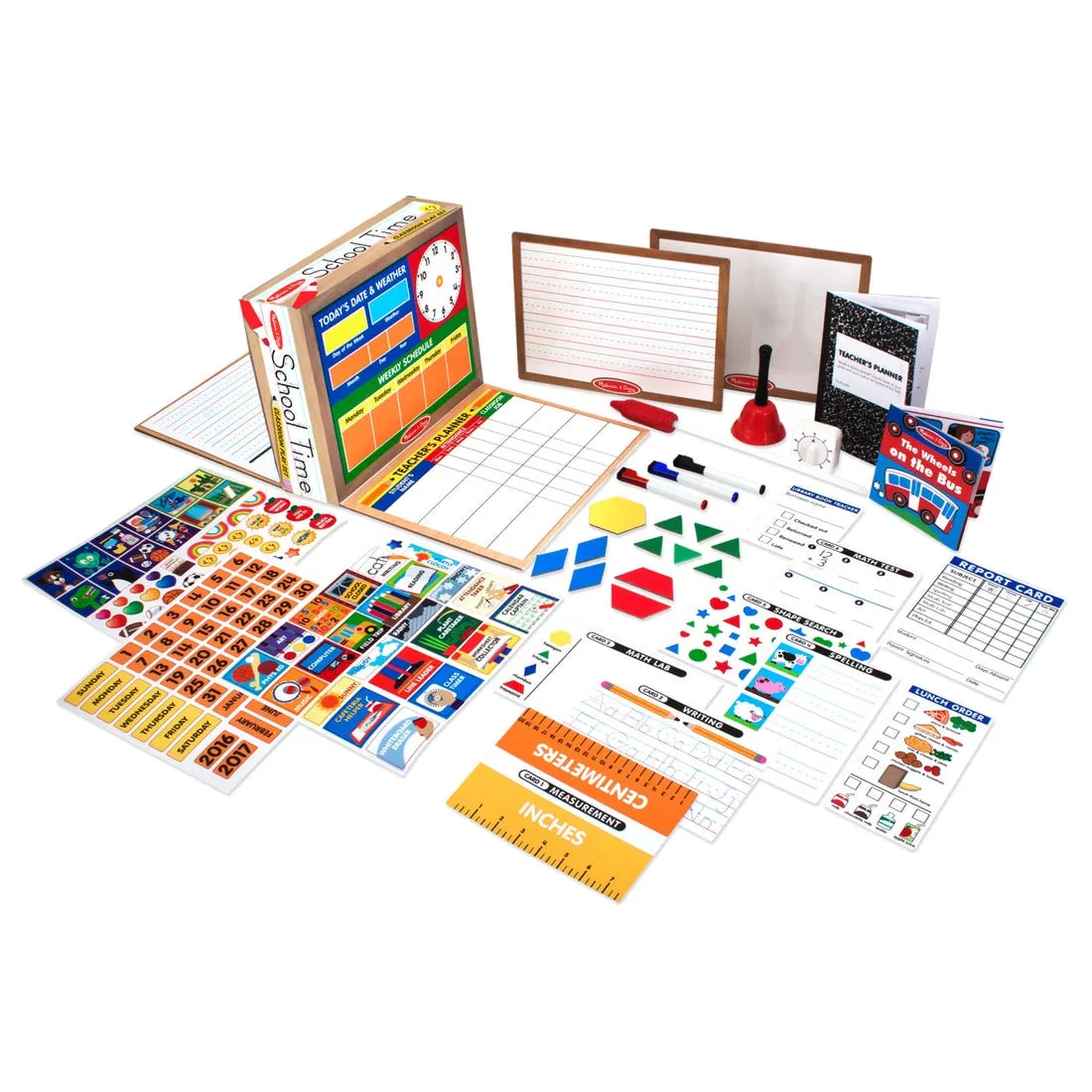 Melissa & Doug School Time! Classroom Play Set