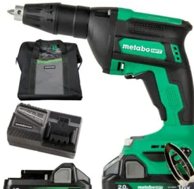 Metabo 18V MultiVolt™ Cordless Drywall Screw Gun Kit | Metabo HPT {W18DAQA}