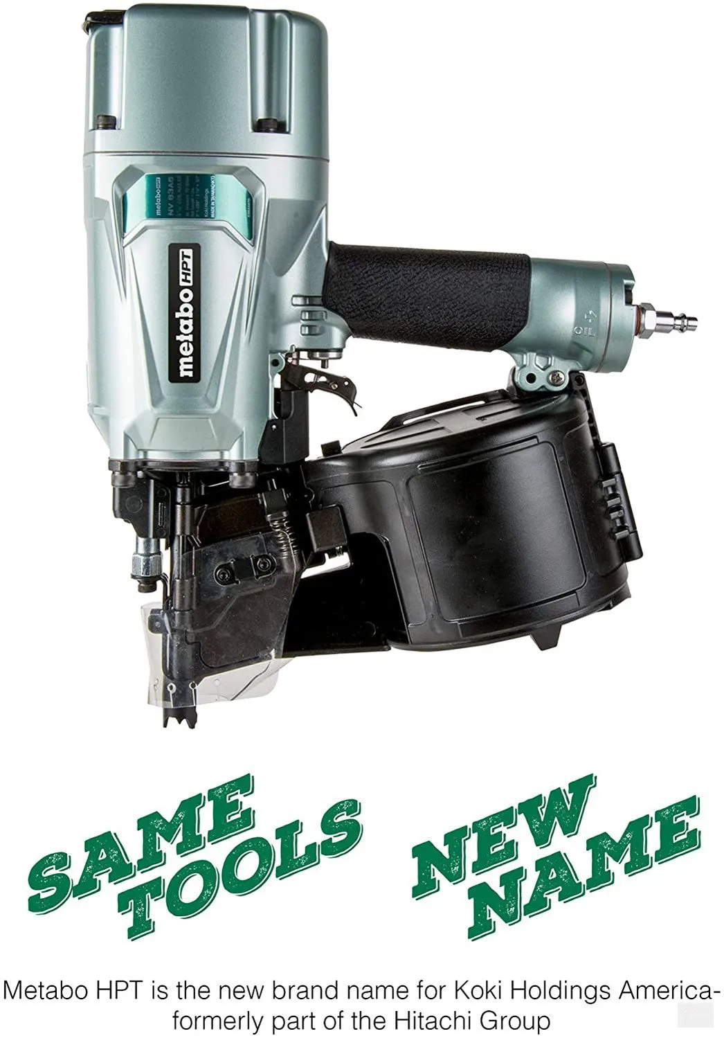 METABO HPT 3-1/4 Inch Coil Framing Nailer NV83A5