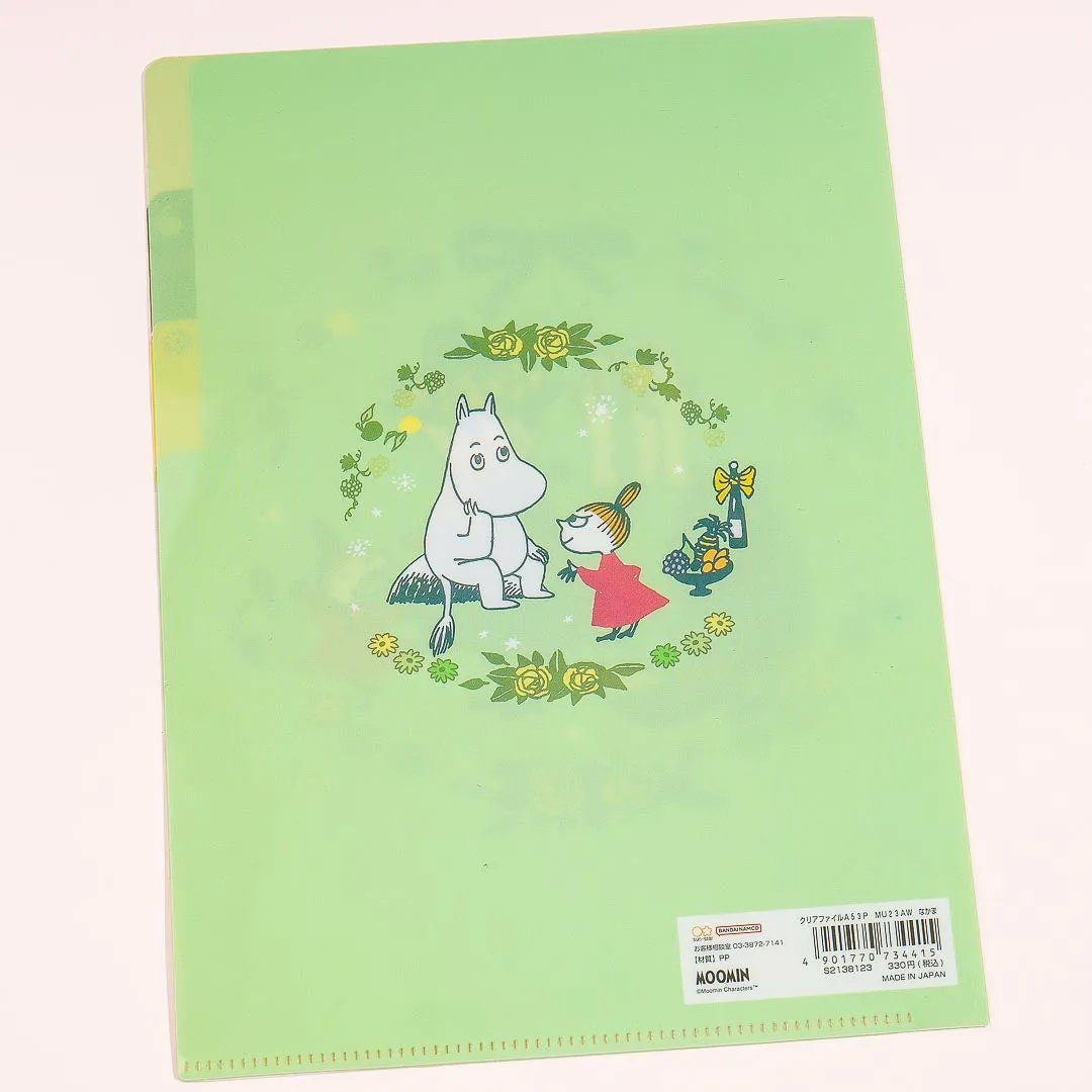 Moomin Forest Friends Clear File