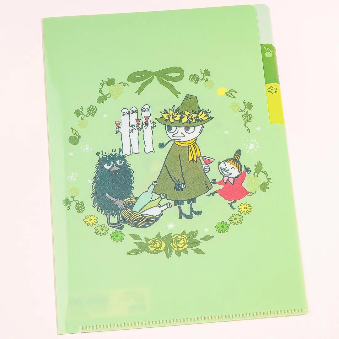 Moomin Forest Friends Clear File