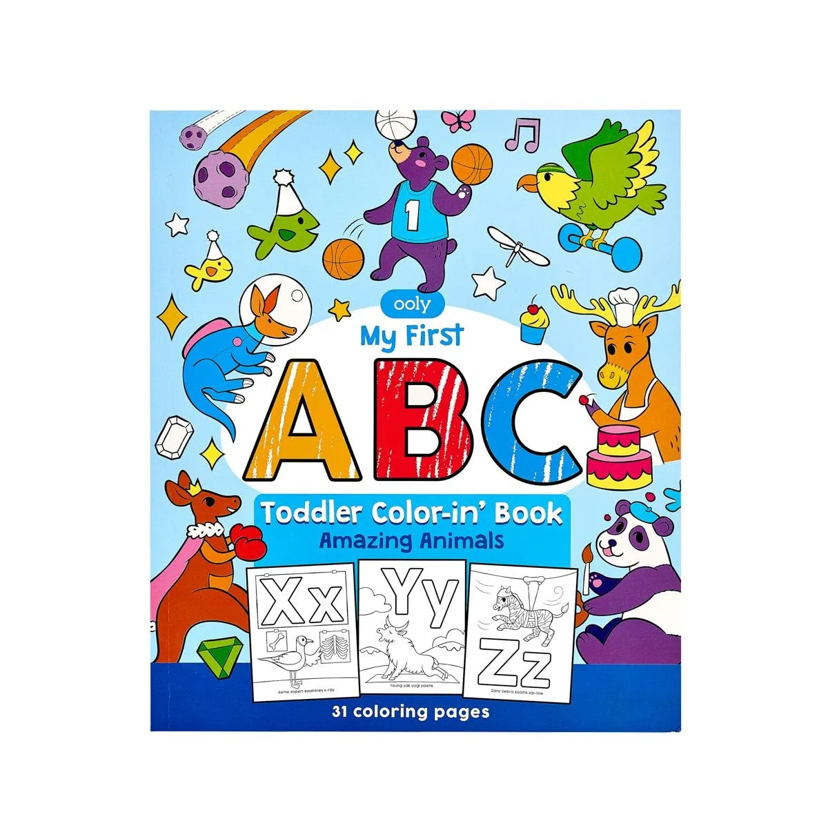 My First ABC Toddler Coloring Book