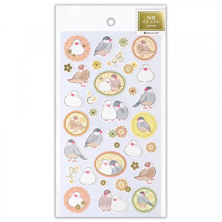 NB Japanese Style Animal Stickers