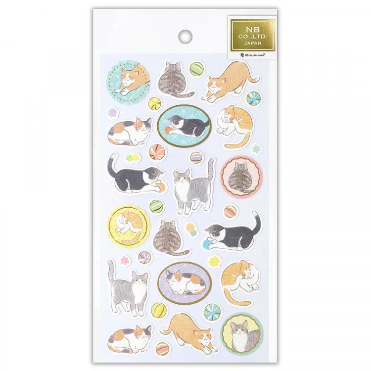 NB Japanese Style Animal Stickers