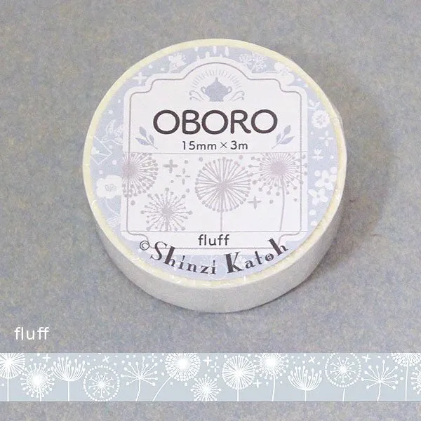 Oboro Dandelion White Washi Tape