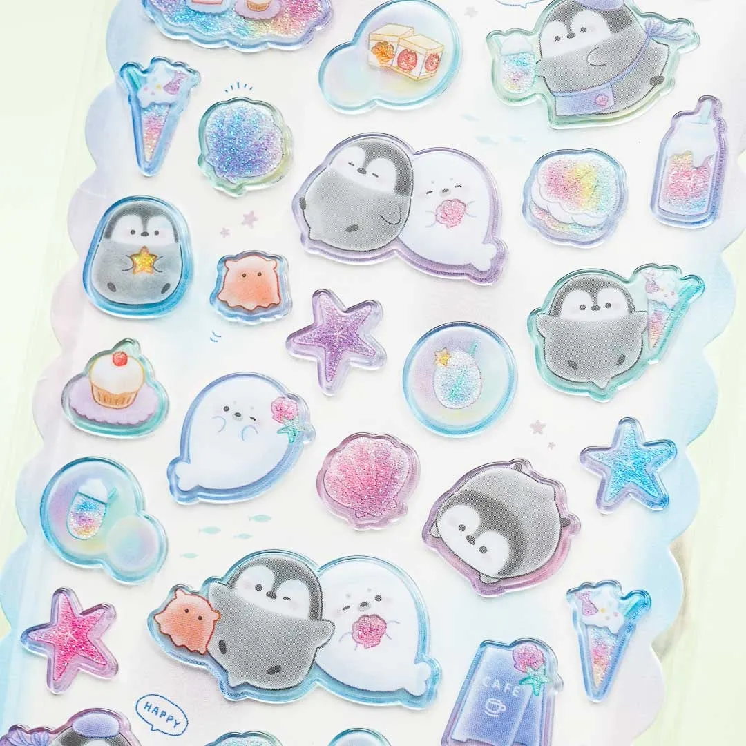 Ocean Animal Friends Seal Stickers