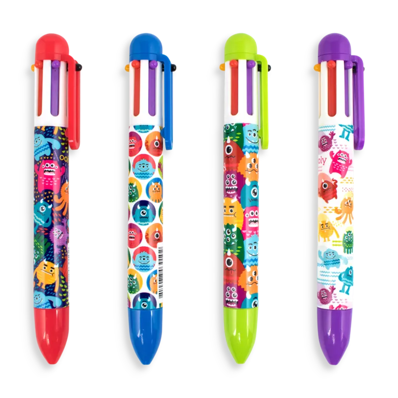 Ooly 6-Click Multi Color Pen Monster