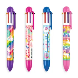 Ooly 6 Click Multi Color Pens | Unique Unicorns