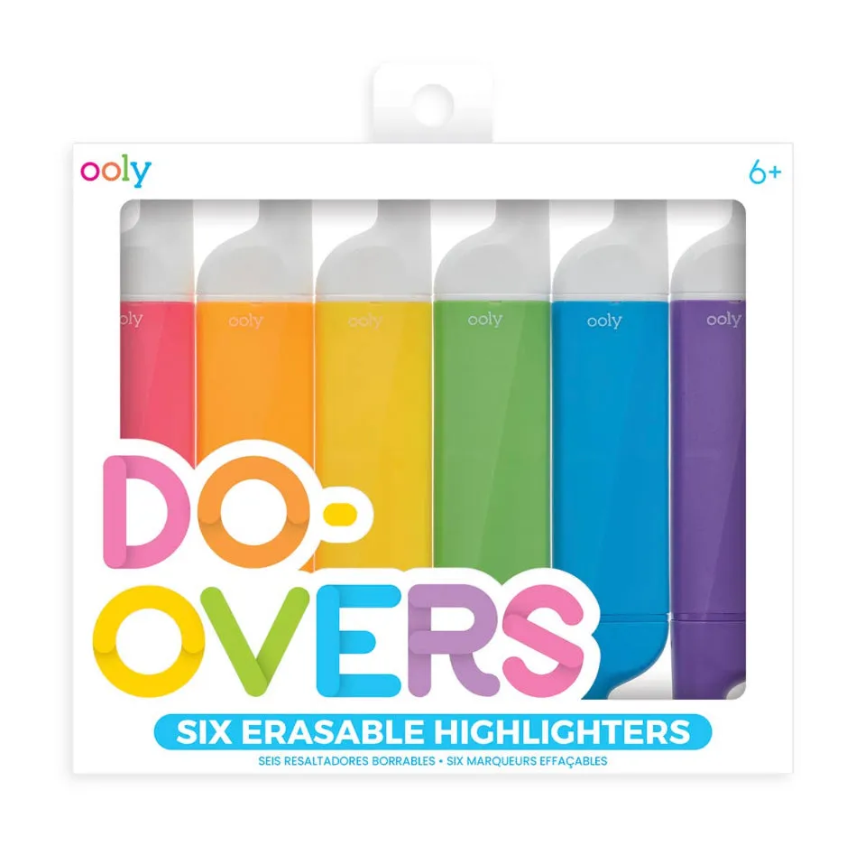 Ooly Do-Overs Erasable Highlighters