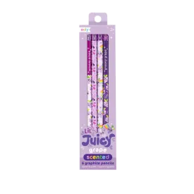 OOLY Lil Juicy Scented Graphite Pencils - Grape - Set of 6