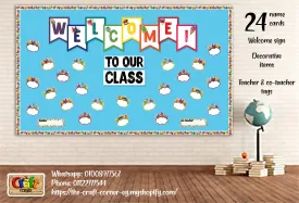 Party Welcome Board Set