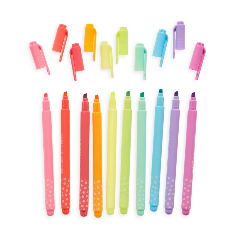 Pastel Mints - Mint Scented Flexitip Pastel Highlighters