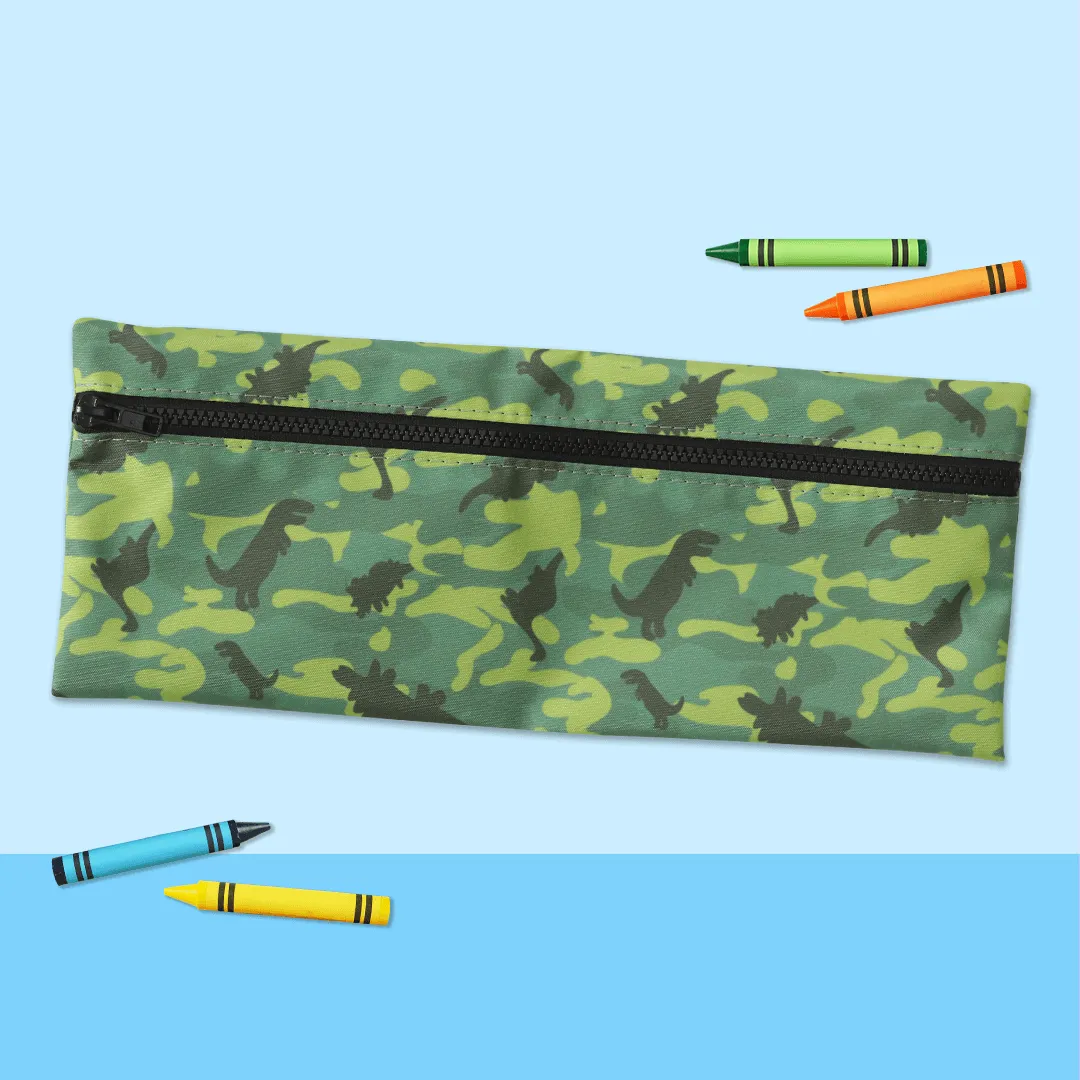 Pencil Bag - Dino Camo