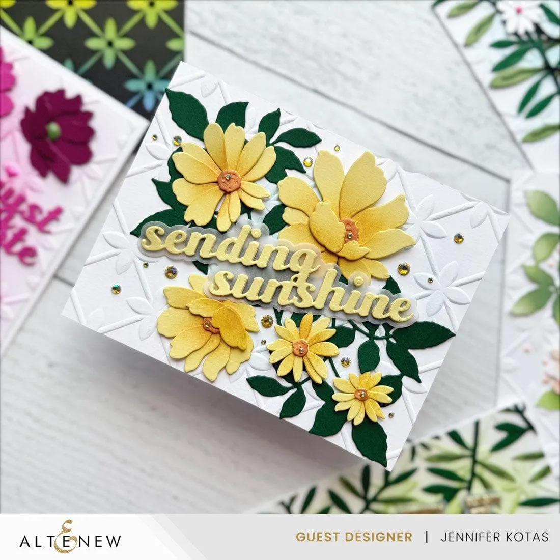 Petal Palooza 3D Embossing Folder