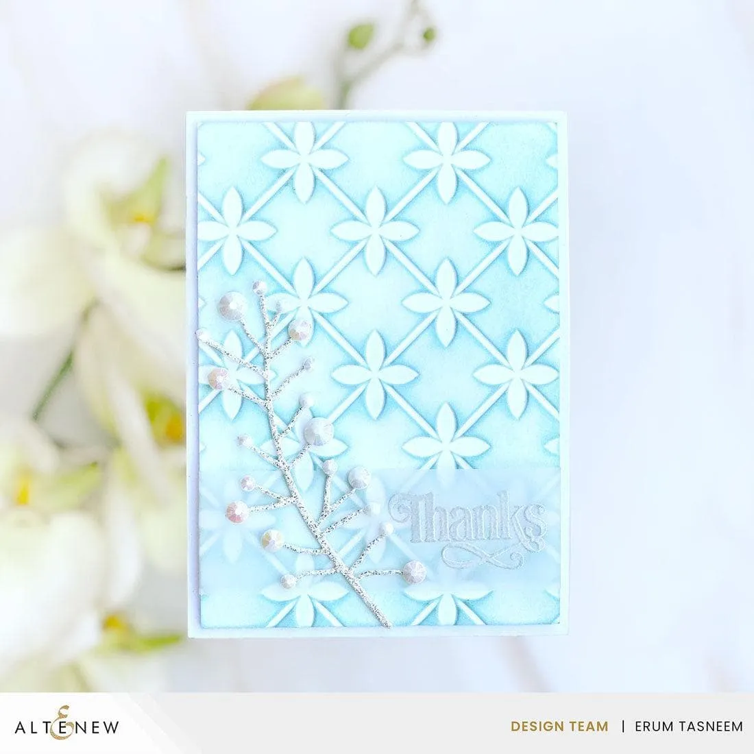 Petal Palooza 3D Embossing Folder