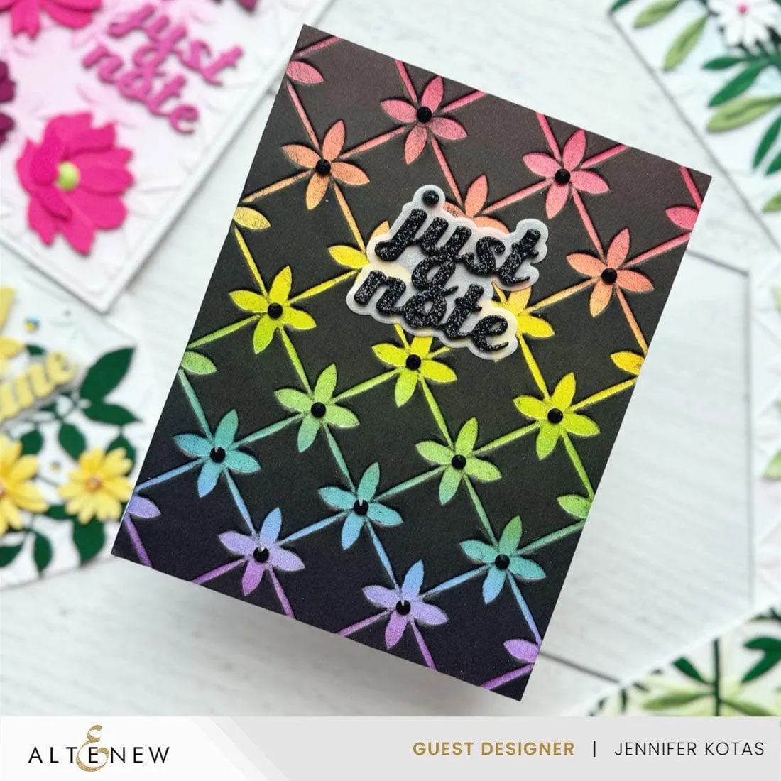 Petal Palooza 3D Embossing Folder