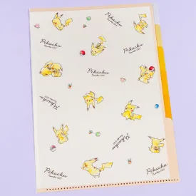 Pokemon Pikachu Number 025 Multi-Slot A4 File Folder